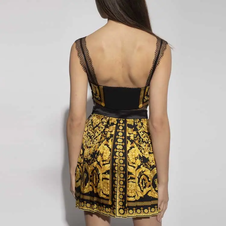 VERSACE Baroque print Top-4