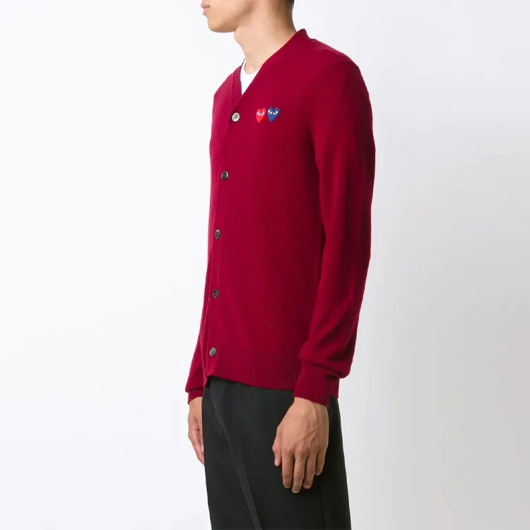 CDG Sweaters Men Red-2
