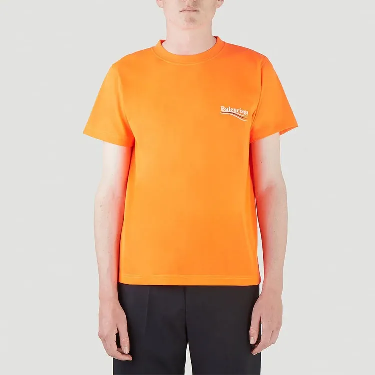 Balenciaga T-Shirts Men Orange-1