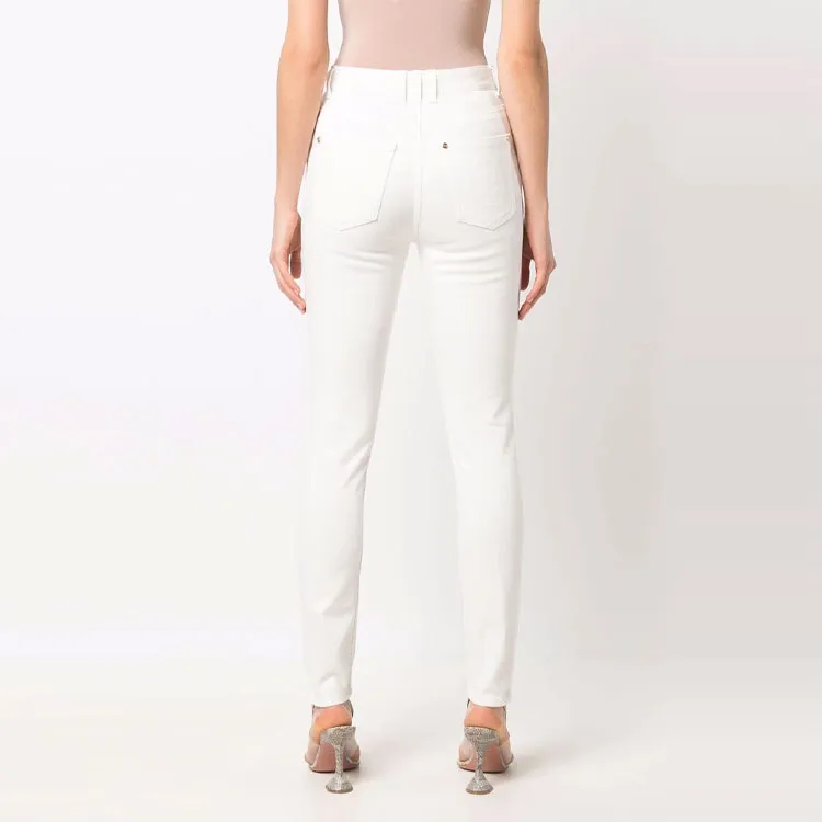 BALMAIN High rise Skinny Jeans-3