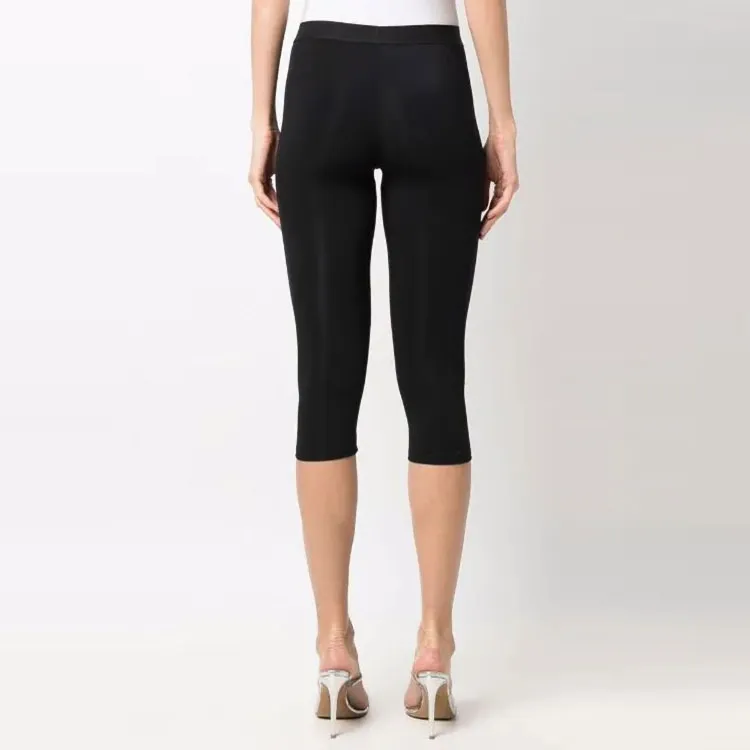 TOM FORD Logo Waistband Stretched Cropped Leggings-2