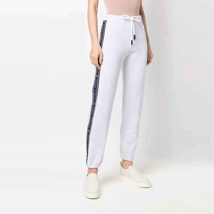 Elisabetta Franchi SS22 Sports Pants Women's Gray-1