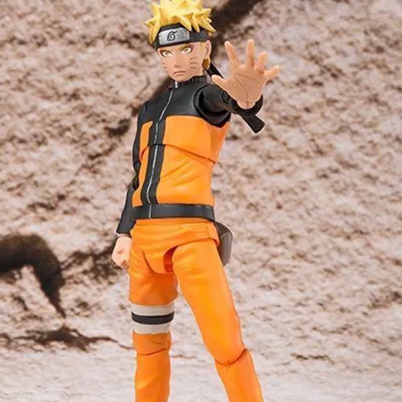 BANDAI Naruto Uzumaki Bandai Soul Limited SHF Naruto  The Path Of The Ninja Action Figures 14cm-3