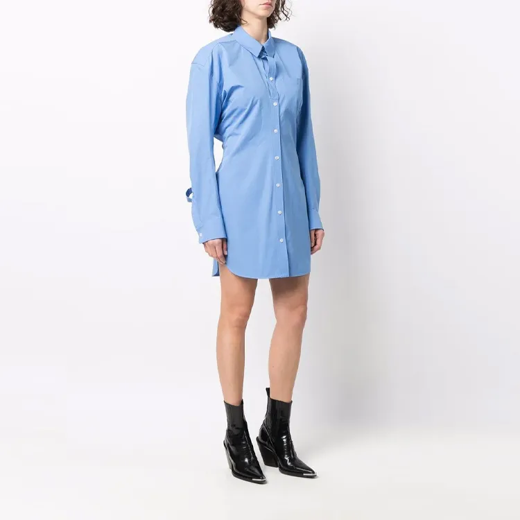 Alexander Wang Ruched Button up Shirt-3
