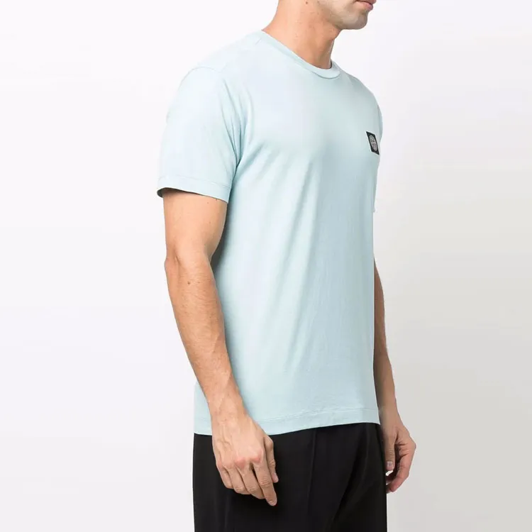 STONE ISLAND T Shirt Men's Light Blue-3