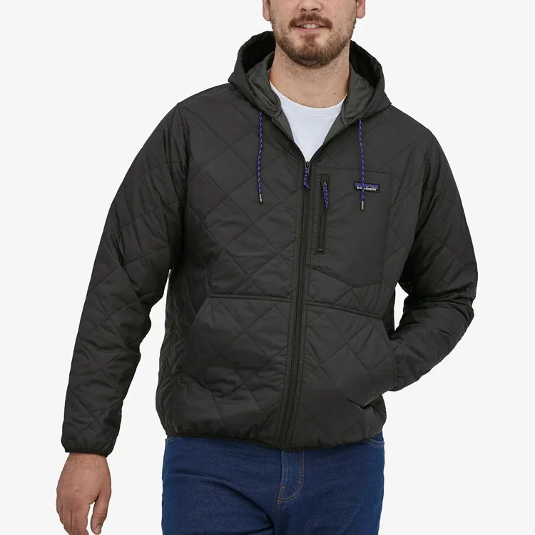 Patagonia Diamond Quilted Bomber Hoody Jacket Men's-1