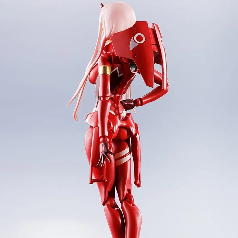 BANDAI Comprehensive Collection SHF DARLING In The FRANXX ZERO TWO 02 Action Figures-3