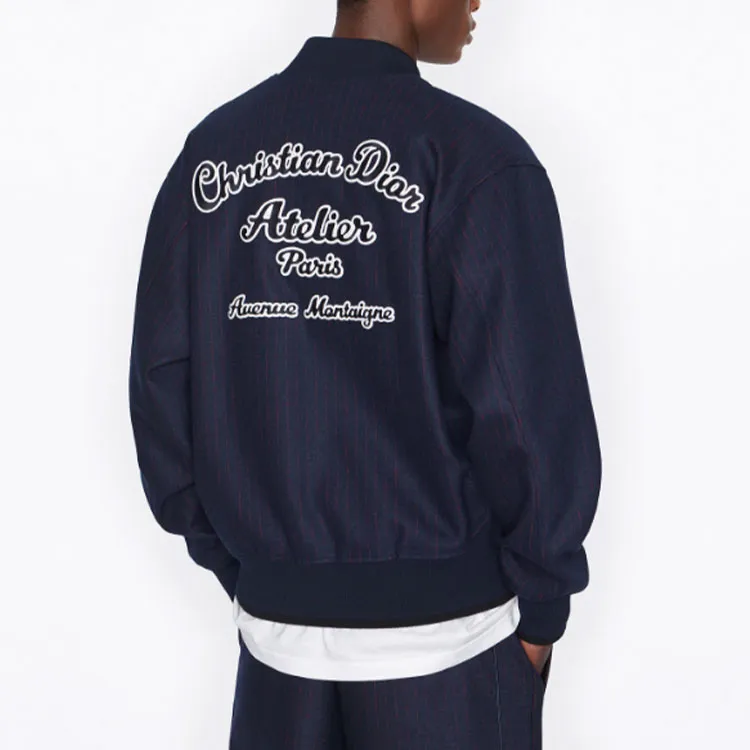 DIOR Jackets Men Blue-3