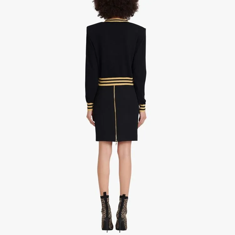 BALMAIN SS22 Sweater Women's Black-2