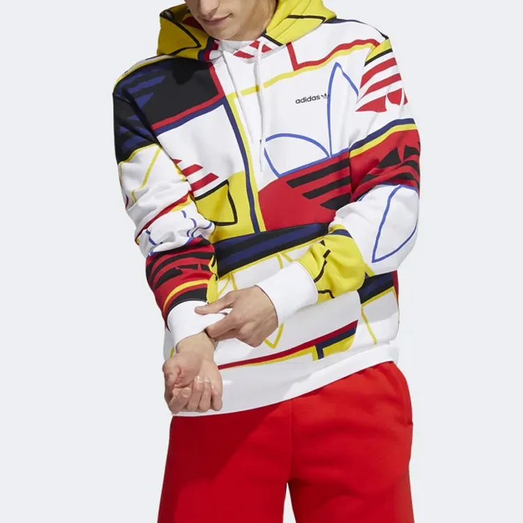 Adidas Logo Play Pullover Hoodie-4