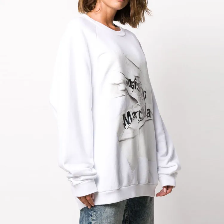 Maison Margiela Sweatshirts Women's White-2