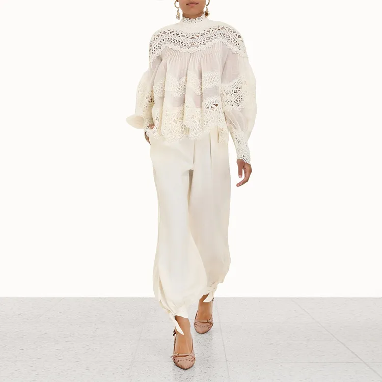 Zimmermann Slouchy Linen Trousers-1