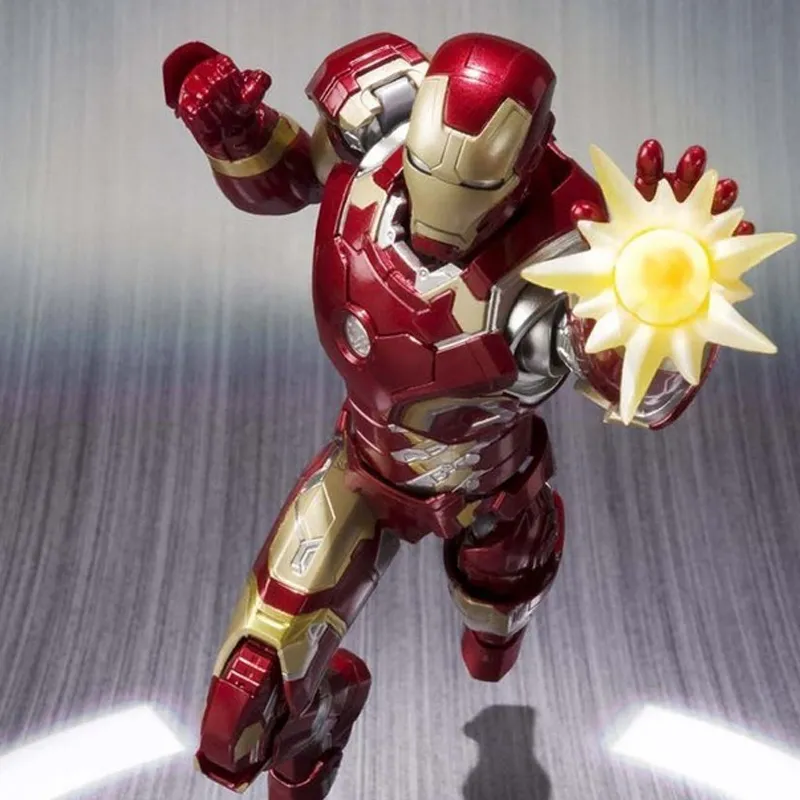 BANDAI Iron Man SHF Avengers 2 O Creation Era MK 43 Action Figures-3