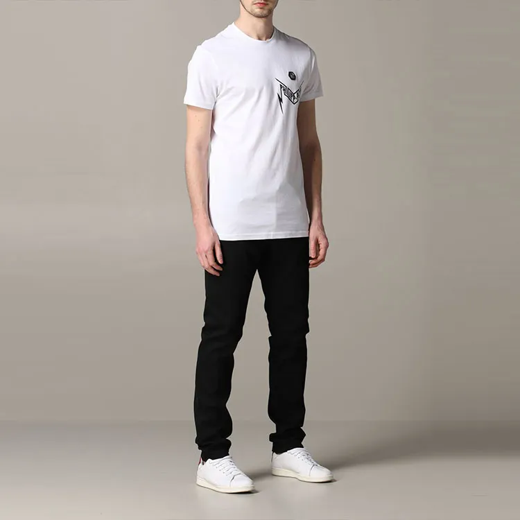 PHILIPP PLEIN T Shirts Men White-1