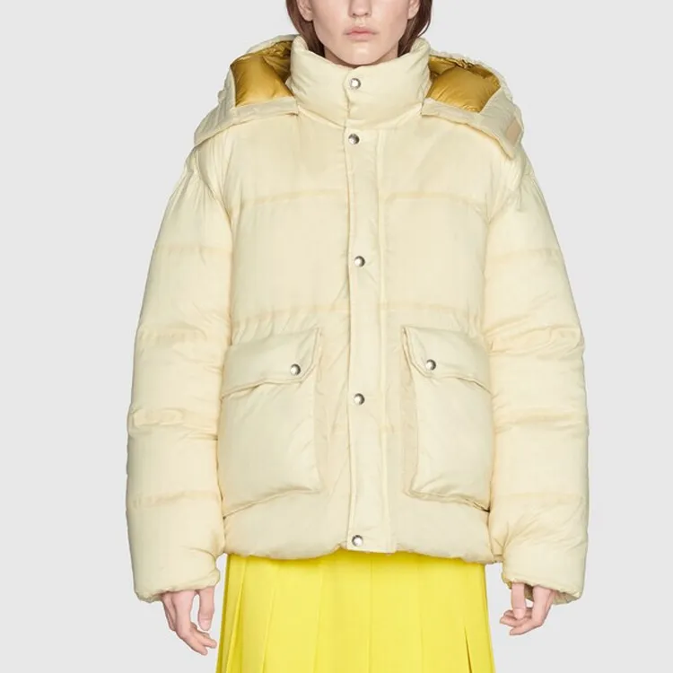 GUCCI X The North Face Padded Jacket Ivory-3