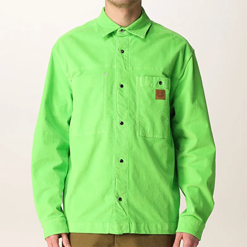KENZO Shirts Men Green-2