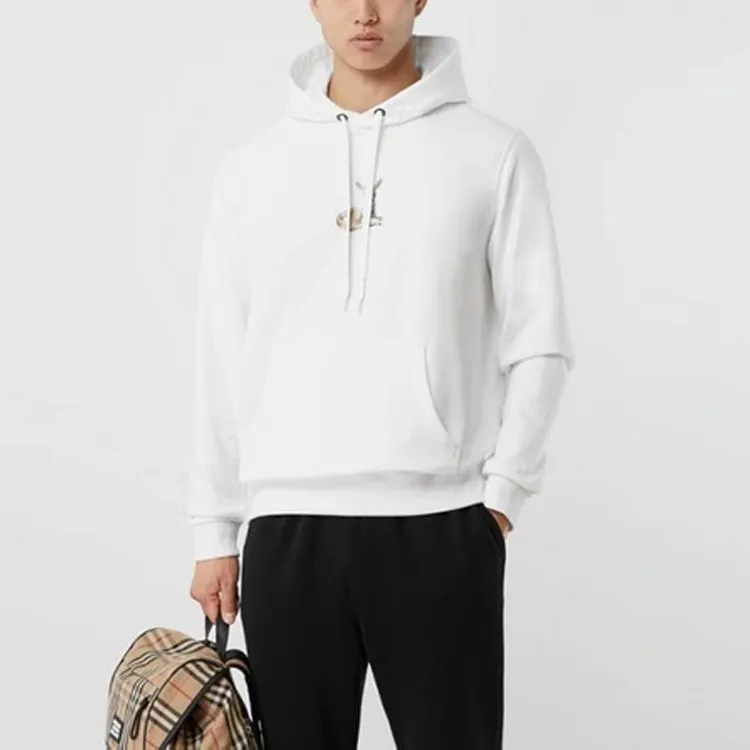Burberry Sweatshirts Men White-1