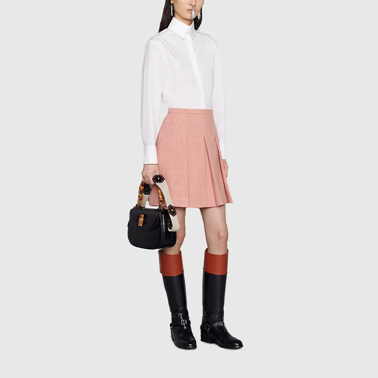 GUCCI SS22 Casual Short Skirts Women's Pink-1