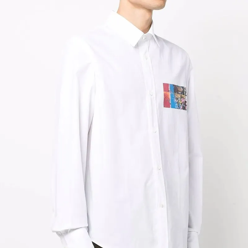 KENZO Graphic Printed Long Sleeved Shirt-2