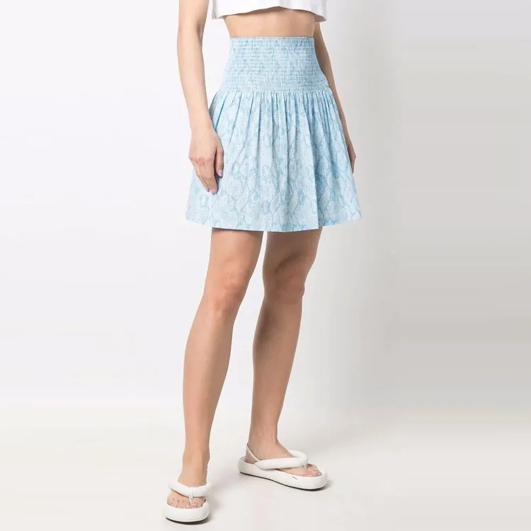 KENZO Casual Short Skirts Women's Blue-3