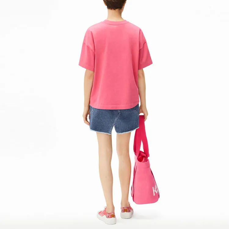 KENZO Crop Tops Women's Pink-2