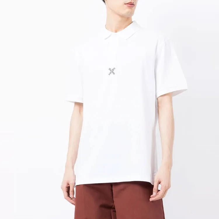 KENZO Polo Shirts Men White-1
