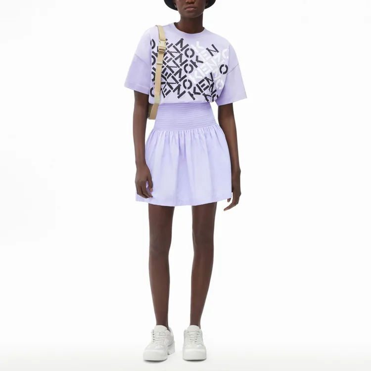 KENZO Elasticated Waistband Mini skirt-1