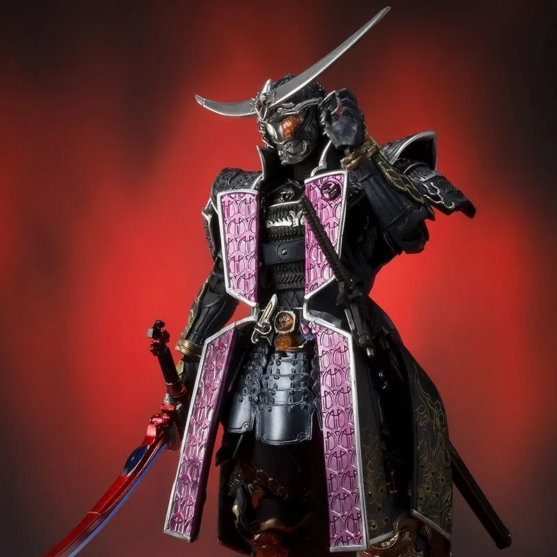 BANDAI Kamen Rider Gaim Bandai SIC Kamen Rider Gaim Arashi Lemon Armor Action Figures 19cm-3