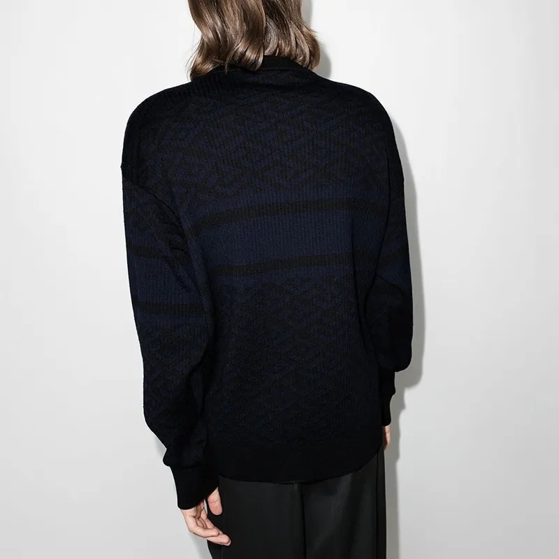 VERSACE SS22 Sweater Men's Blue-2