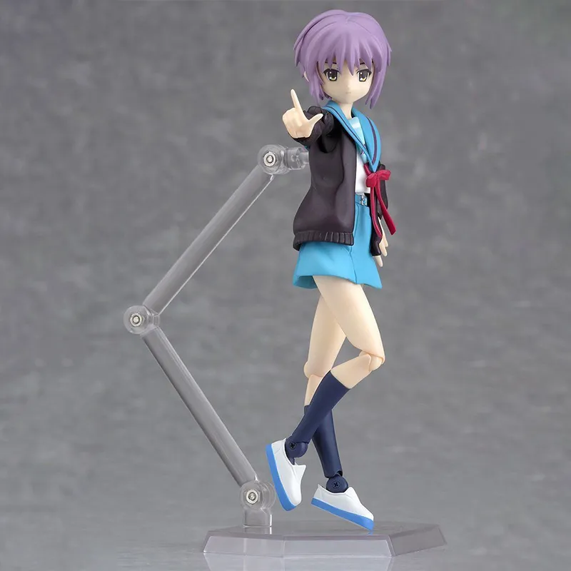 MAX Factory Figma#001 Nagi Springfield Uniform Ver Action Figures 13.5cm-2
