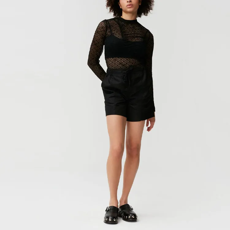 GANNI T-Shirts Women's Black-1