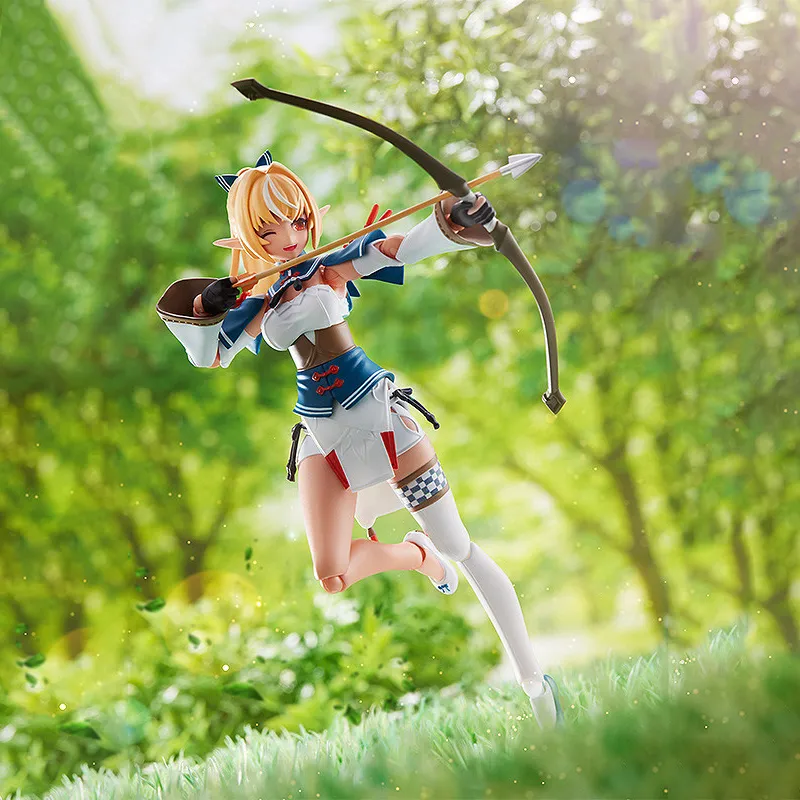 MAX Factory Figma#552 Shiranui Fuyera Action Figures 15cm-2