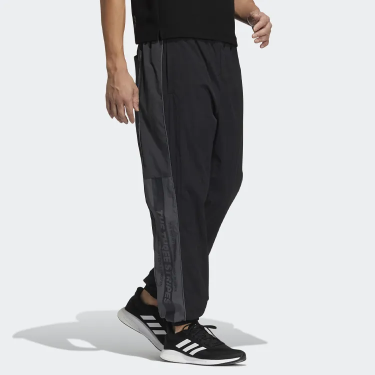 Adidas Knitted Sweatpants Men Black-3