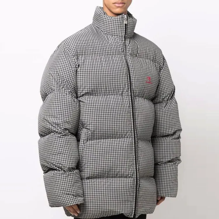 Balenciaga Jackets Coats Loose Fit Style Men's Black-3