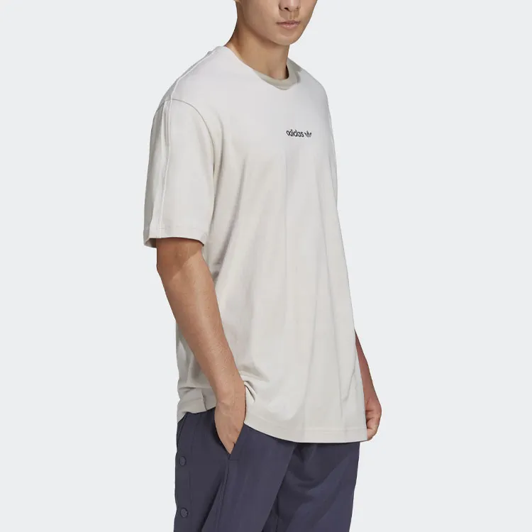 Adidas Originals Edge Seam Tee T Shirts Men White-3