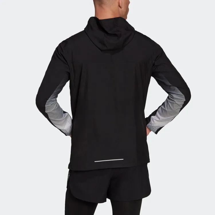 Adidas Own The Run Jacket Japan Version Men's Black-3