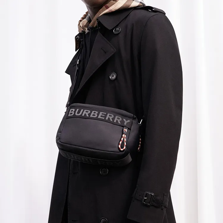 Burberry Econyl Logo Crossbody Black-6