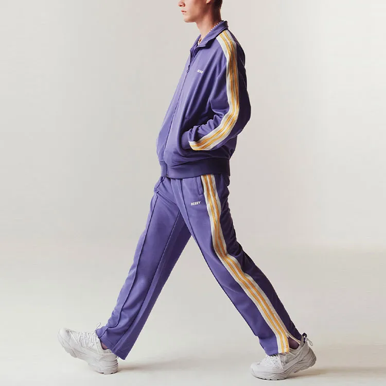 NERDY SS22 Sports Pants Unisex Purple-2