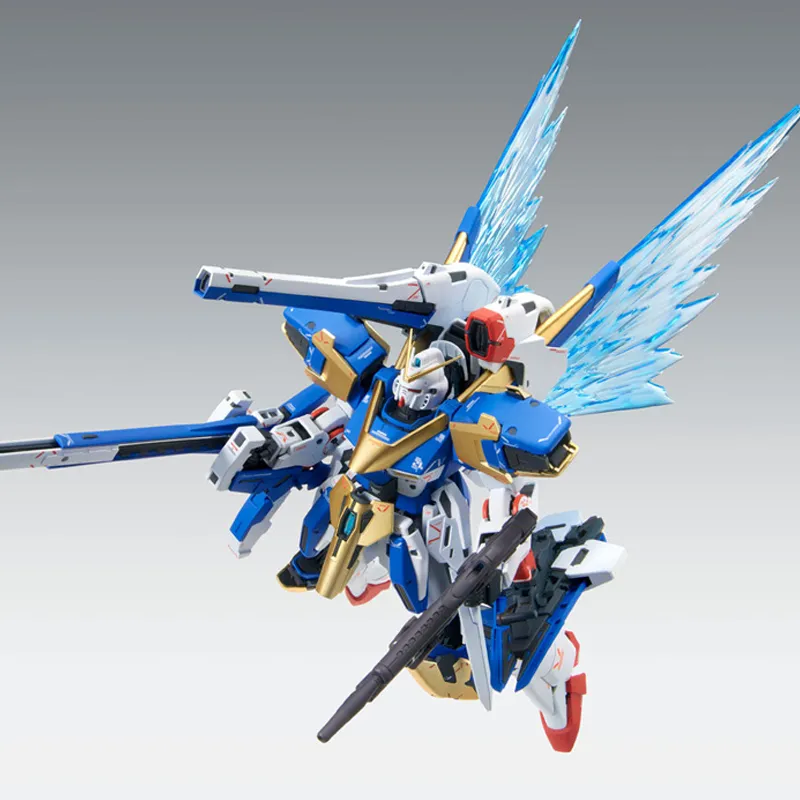 BANDAI MG 1 100 Mobile Suit V Gundam V2 Gundam Storm V Type Ka Version Model Kits 18cm-3