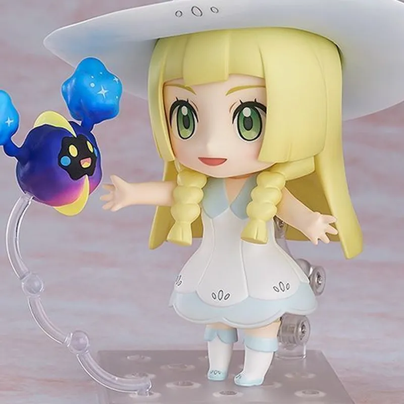 GSC Pokémon Characters No. 780 Pokémon Lilie Clay Doll Chibi Figures-3