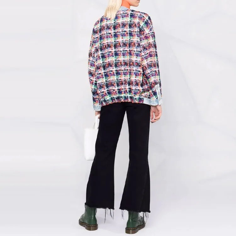 DSQUARED 2 Flap-Pocket Tweed Jacket-2