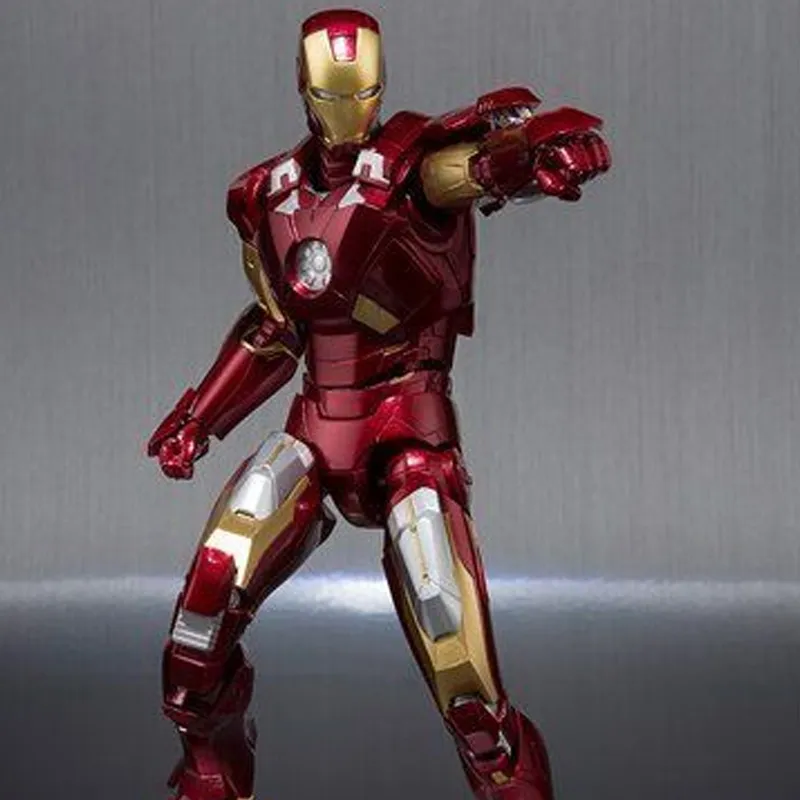 BANDAI Iron Man Shf The Avengers Mk7 Action Figures-3