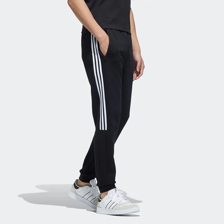 Adidas Knitted Sweatpants Men's Black-4