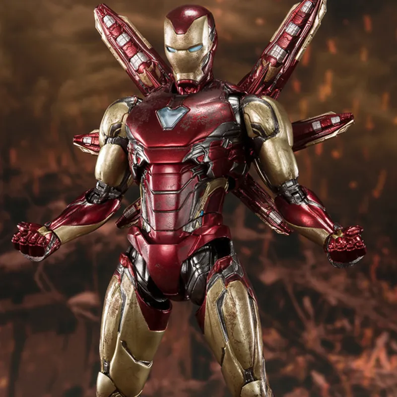 BANDAI Iron Man SHF Avengers 4 Endgame MK85 Ultimate Battle Edition Action Figures-3
