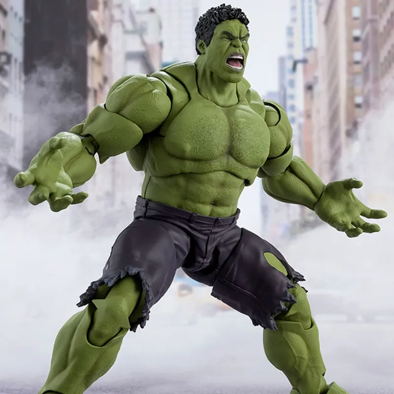 BANDAI Hulk American Collection SHF Avengers Assemble Action Figures-3