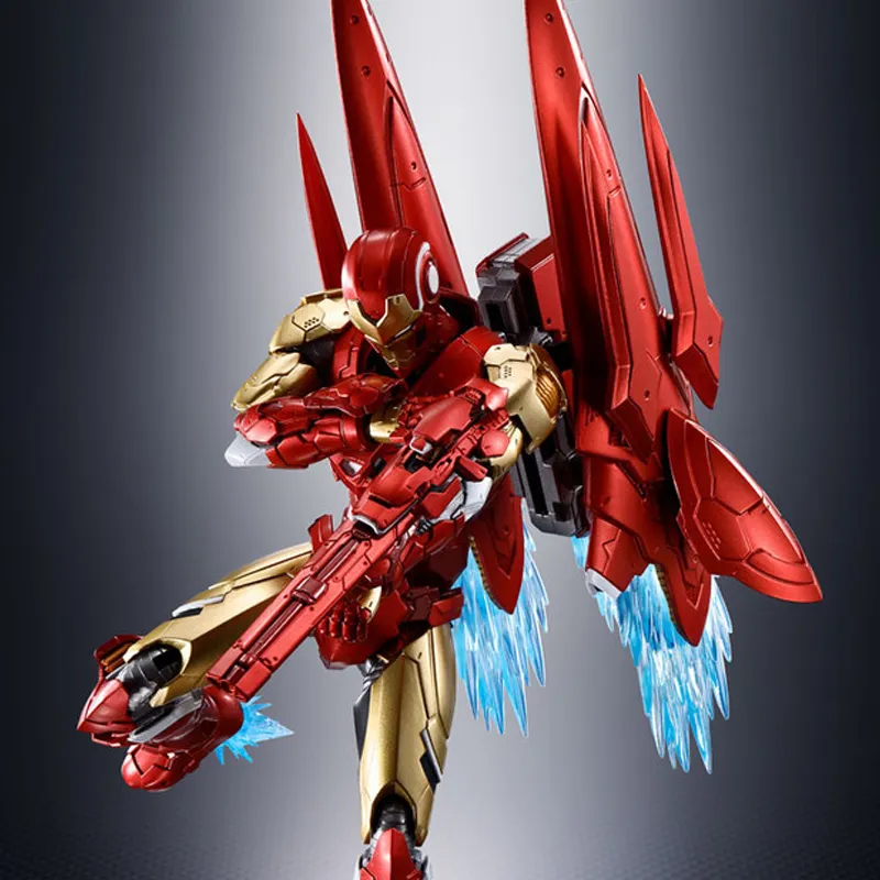 BANDAI Iron Man American Collection Shf Tech on Avengers Action Figures-3