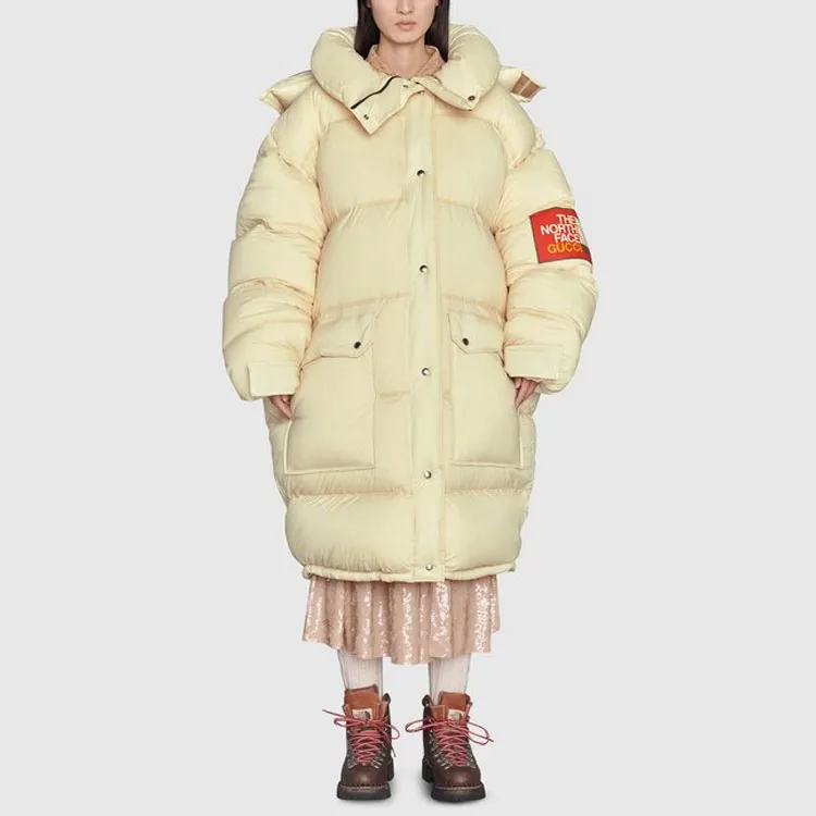 GUCCI X The North Face Padded Jacket FW21 Ivory-3