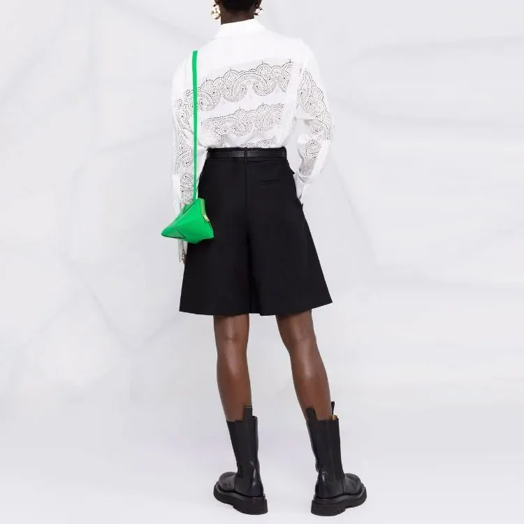 Givenchy Perforated pattern Longlsleeved Shirt-2