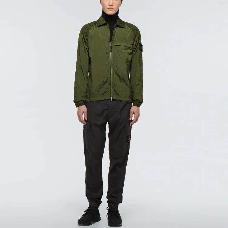 STONE ISLAND SS22 Jacket Fall Men's Army Green-1