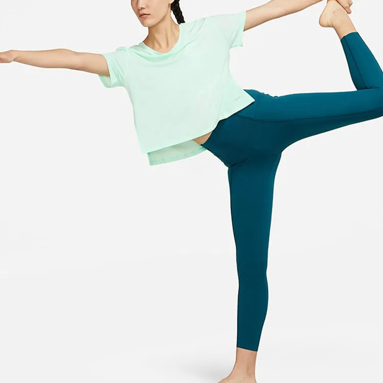 Nike Crop Tops Women's Green-2